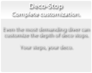 Settable Deco Stop 