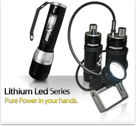 DiveSystem Torch: Lithium Led Series link